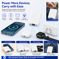 Batería Externa Magnética Portátil de 5000mAh/10000mAh, Inalámbrica, Ligera, Compacta, para Viajes