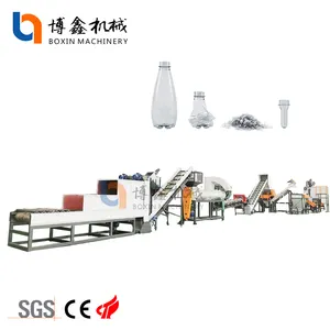 High Capacity Waste PET Plastic Bottle Recycle Washing Machine Washing Line Recycling Machine