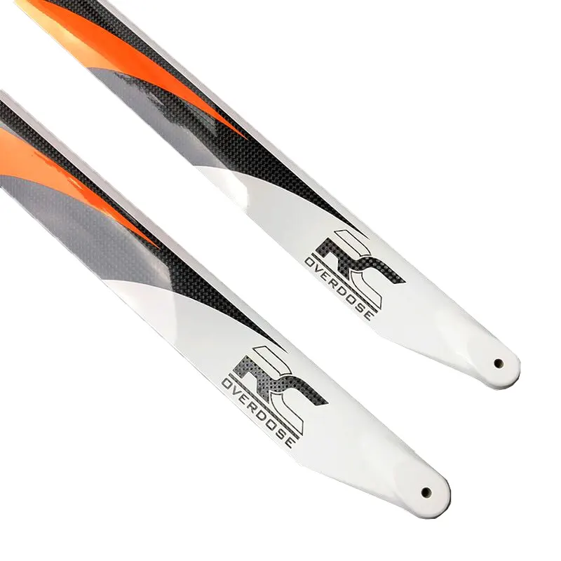 top quality many size carbon fiber rc helicopter blades