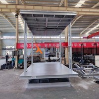 XYZLIFT 6ton Garage et ascenseur sous-sol Parking Double Decker usage domestique galvaniser matériel hydraulique ciseaux ascenseur de voiture