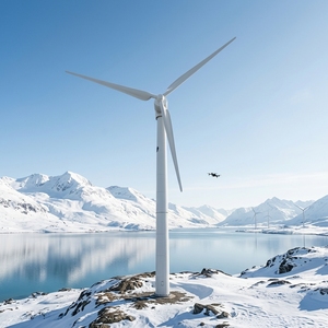 Contrôleur de vente en gros 2026 compatible avec les générateurs éoliens horizontaux 20 kW 220 V fabriqués en Chine - Générateur éolien horizontal 20 kW - Product Image 1