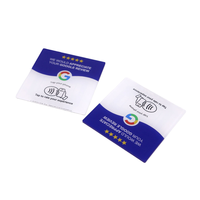 Bedruckte RFID-Acrylkarten 213 Chip NFC-Karten Acryl-RFID-Google-Bewertungskarten