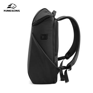 Kingsons <b>Backpack</b> 15 Inches Durable Unisex Student <b>Backpack</b> Solid Color Everyday Use - Product Image 2