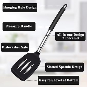 Multifunctional Kitchen Accessories Kitchenware Cooking Utensil Set <b>Silicone</b> Spatula for Home - Product Image 4