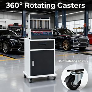 DH-60AA yeni otomatik ultrasonik enjektör temizleme makinesi 6-Cylinder Tester aracı araç bakım ekipmanları enjektör test temizleme için - Product Image 3