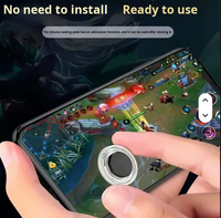 Joystick à ventouse pour jeux mobiles avec boutons de direction et application d'écran pour une compatibilité universelle