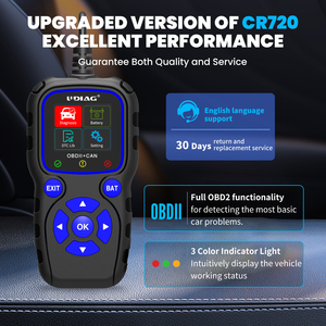 Udiag OBD2 tự động đọc Mã máy quét OBDII/EOBD đọc mã cr720 OBD xe công cụ Chẩn đoán cho tất cả các xe - Product Image 5