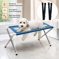Outil magique de toilettage pour chat, pour la coupe des ongles, anti-griffures et anti-morsures, sûr, en acier inoxydable, avec poignée pliable et hamac