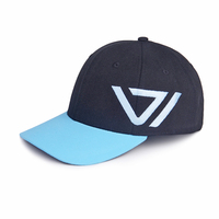 Casquettes de baseball streetwear ajustables à 6 panneaux avec broderie personnalisée du fabricant, bicolores, vente en gros