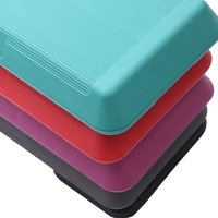 Step d'aérobic réglable à 3 niveaux en ABS de 72 cm pour enfants et adultes, vente en gros de l'usine YunCheng