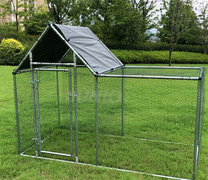 Sıcak büyük Metal tavuk kümesi koşusu, tavuk yürüyüşü, katlanır tavuk kümesi kafesleri - Product Image 4