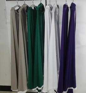 Lait Soie Doux Dame Musulmane Jilbab 2 Pièces Abaya Robe Musulmane Femmes En Gros 2 Pièces Ensemble Femmes Abaya - Product Image 6