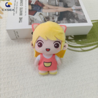Poupée en peluche OEM personnalisée Design personnel Idol Kpop jouets en peluche avec vêtements amovibles