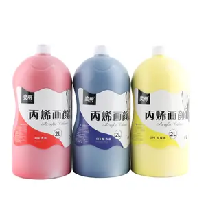 MEEDEN Titanium White Extra-Large Acrylic Paint with Pump Lid