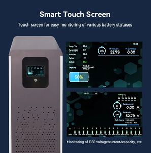 51.2V 400Ah 460Ah 600Ah LiFePO4リチウム電池、20kWh-30kWhラックマウント型蓄電池、家庭用・通信・商業用向けCAN RS485 BMS搭載 - Product Image 2