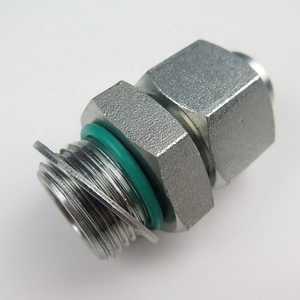 Adaptateurs de tuyaux hydrauliques en acier au carbone galvanisé 2C/2D-W - Product Image 1