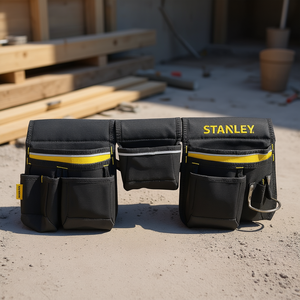 Sac à outils Stanley à double enveloppe avec plusieurs poches et crochet pour une utilisation intensive - Product Image 3