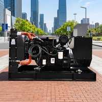 Générateur diesel Weichai 80 kW, type ouvert, super silencieux, démarrage automatique ATS, 100 kVA, panneau de commande intelligent, 50 Hz, 60 Hz, triphasé