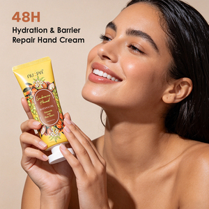 Crème pour les mains hydratante 48H à absorption rapide, huile de Batana, pour peaux sèches et sensibles, marque privée OEM - Product Image 3