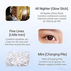 Crème Contour des <span class=keywords><strong>Yeux</strong></span> Anti-Rides et Raffermissante à l'Idébenone - Soin Barrière au Bêta-Glucane pour <span class=keywords><strong>Yeux</strong></span> Fatigués - Product Image 2