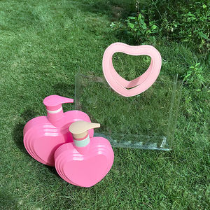 Venta caliente impermeable transparente PVC moda abierta dama de honor regalo bolsa de mano - Product Image 6