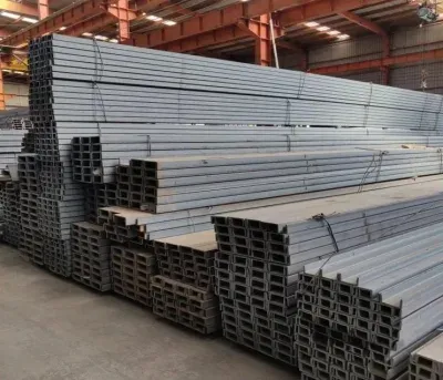 Carbon Steel U Iron Beam 100X50X6 Channel Steel C Purlins Profile Steel Channel for Construction