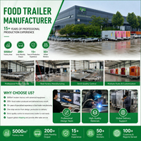 Fabricant de remorques alimentaires standard américaines, usine de remorques alimentaires mobiles sur mesure, vente en gros de remorques commerciales