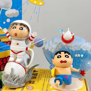 ของเล่นจิ๋วชุดฉากคลาสสิกของเครยอนชินจัง แบบปรับแต่งได้จากผู้ผลิต OEM กล่องสุ่มพลาสติก PVC สุดฮิต - Product Image 4