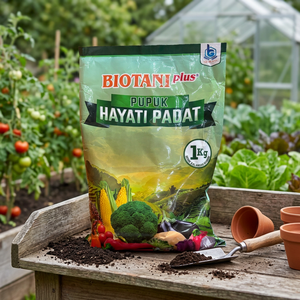 Biotani Plus Organic Microbial <b>Soil</b> Amendment Powder Fertilizer 1Kg for <b>Vegetable</b> Garden - Product Image 1