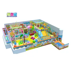 Indoor kid game soft play ground playground area Xiduoai structure support oem customized