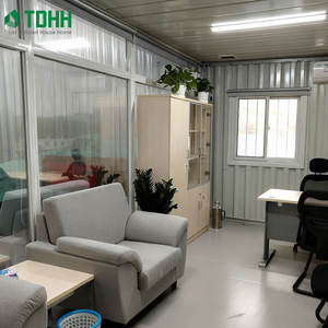 Maison conteneur préfabriquée modulaire à ossature acier économique, à déploiement rapide pour bureau d'urgence ou chambre - Product Image 5