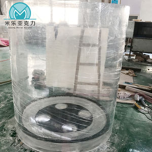 Hot Koop Factory Direct Prijs Ronde Cilinder Acryl Vis Aquarium Cylindrique - Product Image 5