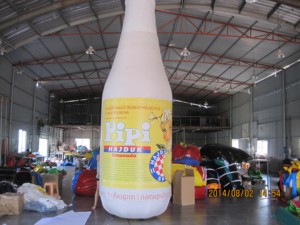 Botella de jugo inflable gigante para eventos publicitarios - Product Image 2