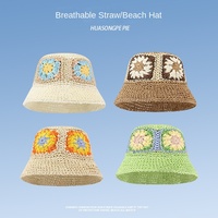 Bord de mer plage vacances parasol pêcheur chapeau grand bord sangle paille femmes Style coréen été creux respirant au Vietnam