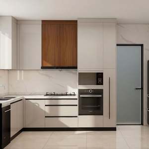 Modular Modern White Complete Set Kitchen Cabinet Home Kitchen <b>Cupboard</b> for Pantry Kitchen Furniture - Product Image 1