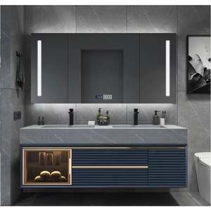 Wholesale New Design Modern Mirrored Modern Bathroom Vanity - Product Image 2