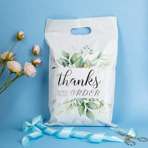 <span class=keywords><strong>Sobres</strong></span> de correo autoadhesivos, bolsas de poliéster con mango, bonito y grueso, envío de negocios, gracias - Product Image 2