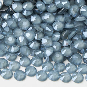 Стразы Selina Crystal Mocha Series, экологичные, с плоским дном, 12 граней, стеклянные, для дизайна ногтей, рукоделия, украшений, телефонов - Product Image 1