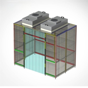 Clean Room Booth ISO 5 6 7 Class Modular Portable Enclosure for Laboratory Electronic Assembly - Product Image 2
