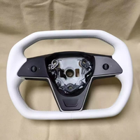 Volant chauffant électrique neuf d'usine en gros, modification de volant chauffant, compatible avec Tesla Model 3/Y