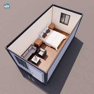 Luxuriöses 20-Fuß-Faltcontainerhaus zur Selbstmontage für den Außenbereich und Garten, vorgefertigtes Containerhaus - Product Image 5