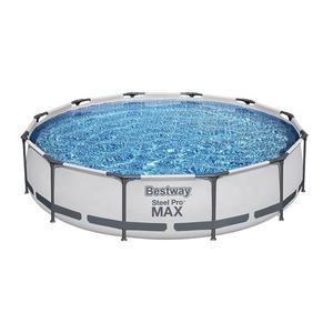 Bestway 56416 12 pieds x 30 pouces <span class=keywords><strong>Piscine</strong></span> <span class=keywords><strong>hors</strong></span> <span class=keywords><strong>sol</strong></span> familiale pour jeux aquatiques d'été, structure en acier, ensemble de <span class=keywords><strong>piscine</strong></span> <span class=keywords><strong>Steel</strong></span> <span class=keywords><strong>Pro</strong></span> <span class=keywords><strong>MAX</strong></span> - Product Image 2