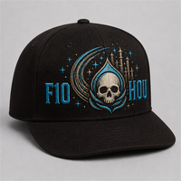 Cappello Snapback con Visiera Curva, Stampa Personalizzata, 5 Pannelli, Stile Trucker, Frontale in Schiuma, Rete Traspirante, Streetwear Urbano West Coast Gothic Chicano, Vendita all'Ingrosso