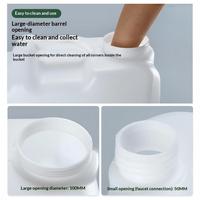 Conteneur d'eau portable léger, durable, imperméable, de qualité alimentaire, écologique, en plastique, pour le camping en plein air, à bas prix