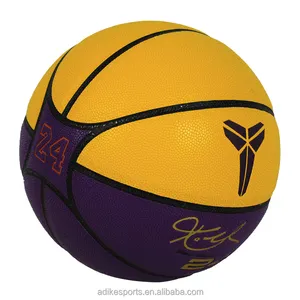 Adike سلة الكرة مع مخصص شعار رجل كرة السلة استرطابي كرة سلة جلدية الكرة امتصاص الترطيب كرة سلة جلدية