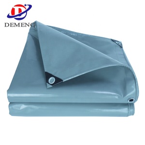 Bâche PVC Grise Ignifuge Robuste <span class=keywords><strong>de</strong></span> Qualité Supérieure 8x12m 600g, Idéale pour Couverture <span class=keywords><strong>de</strong></span> <span class=keywords><strong>Coffre</strong></span>, <span class=keywords><strong>Jardin</strong></span>, Agriculture et Usine - Meilleure Vente - Product Image 4