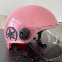 Demi-casque de moto intelligent, nouveauté personnalisée rétro aventure course casque de moto pour vélo électrique de ville