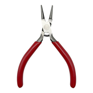 Glory Toothless Spring Pliers 130Mm Carbon Steel Tapered Jaws For <b>Jewelry</b> Making And Metalworking DIY Clamping Tool - Product Image 1