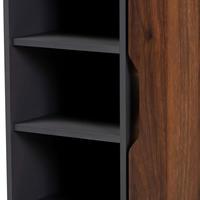 Meuble à chaussures en bois moderne pour appartement, empilable, gain de place, facile à assembler, design durable, pour salon et salle à manger