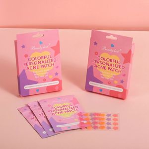 แผ่นแปะสิวสีสันสดใสจากโรงงาน OEM ไฮโดรคอลลอยด์ผสมกรดซาลิไซลิกและน้ำมันทีทรี  รับผลิตโลโก้ตามสั่ง ขายส่ง ชุดผลิตภัณฑ์ดูแลผิวที่ดีที่สุด - Product Image 1